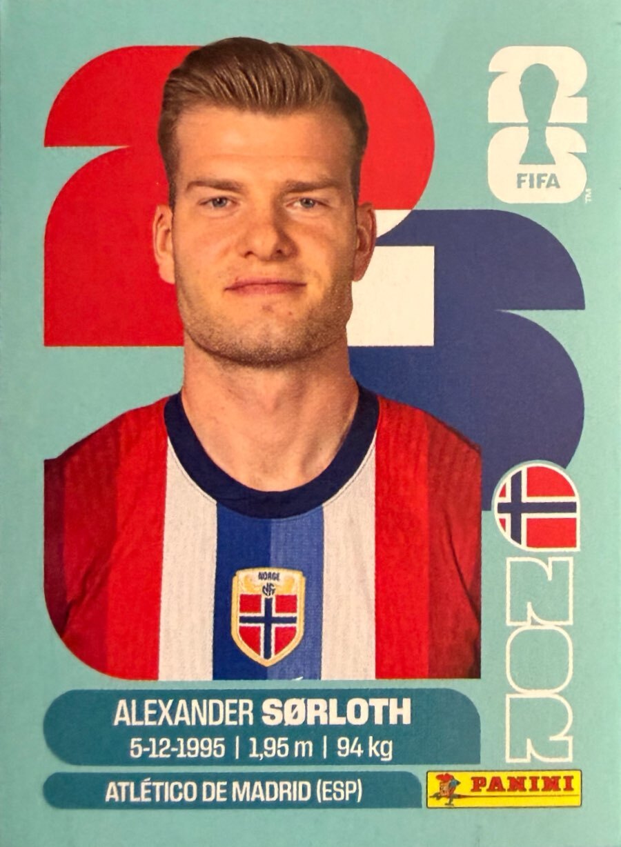 World Cup 2026 Panini - Scegli figurina da - BEL a NOR