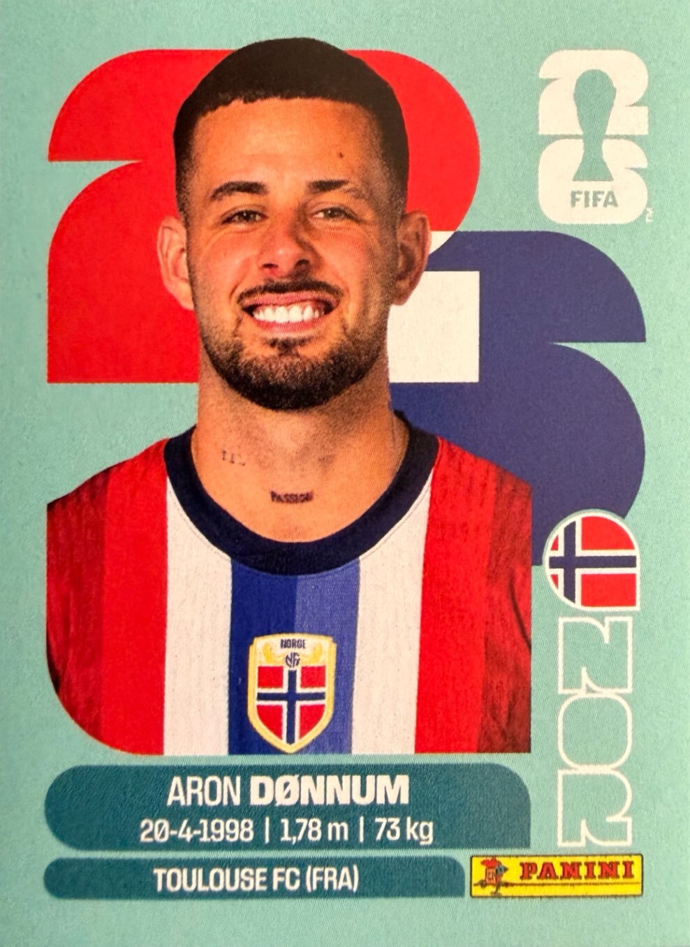 World Cup 2026 Panini - Scegli figurina da - BEL a NOR