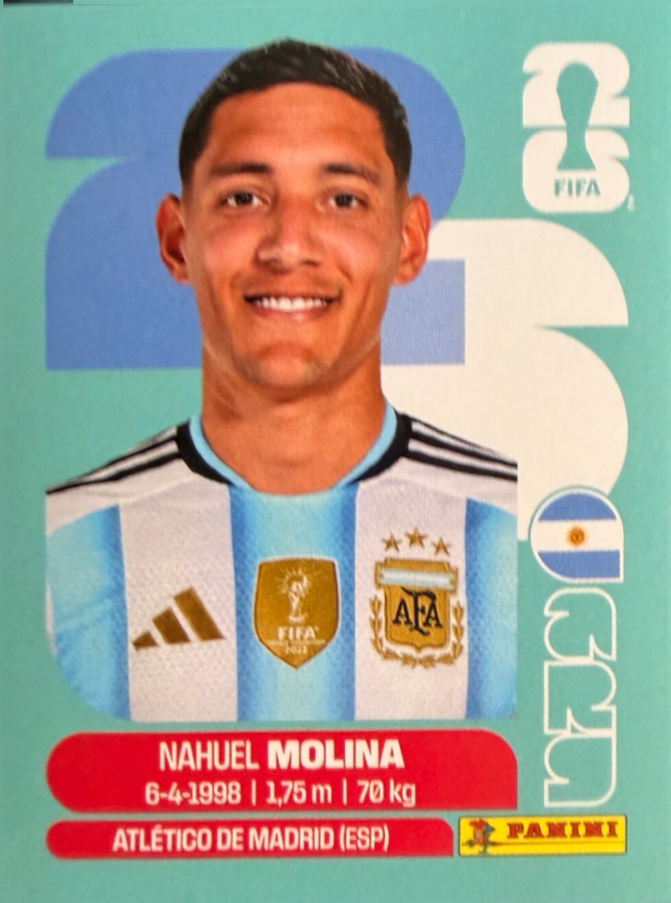 World Cup 2026 Panini - Scegli figurina da - ARG a FWC