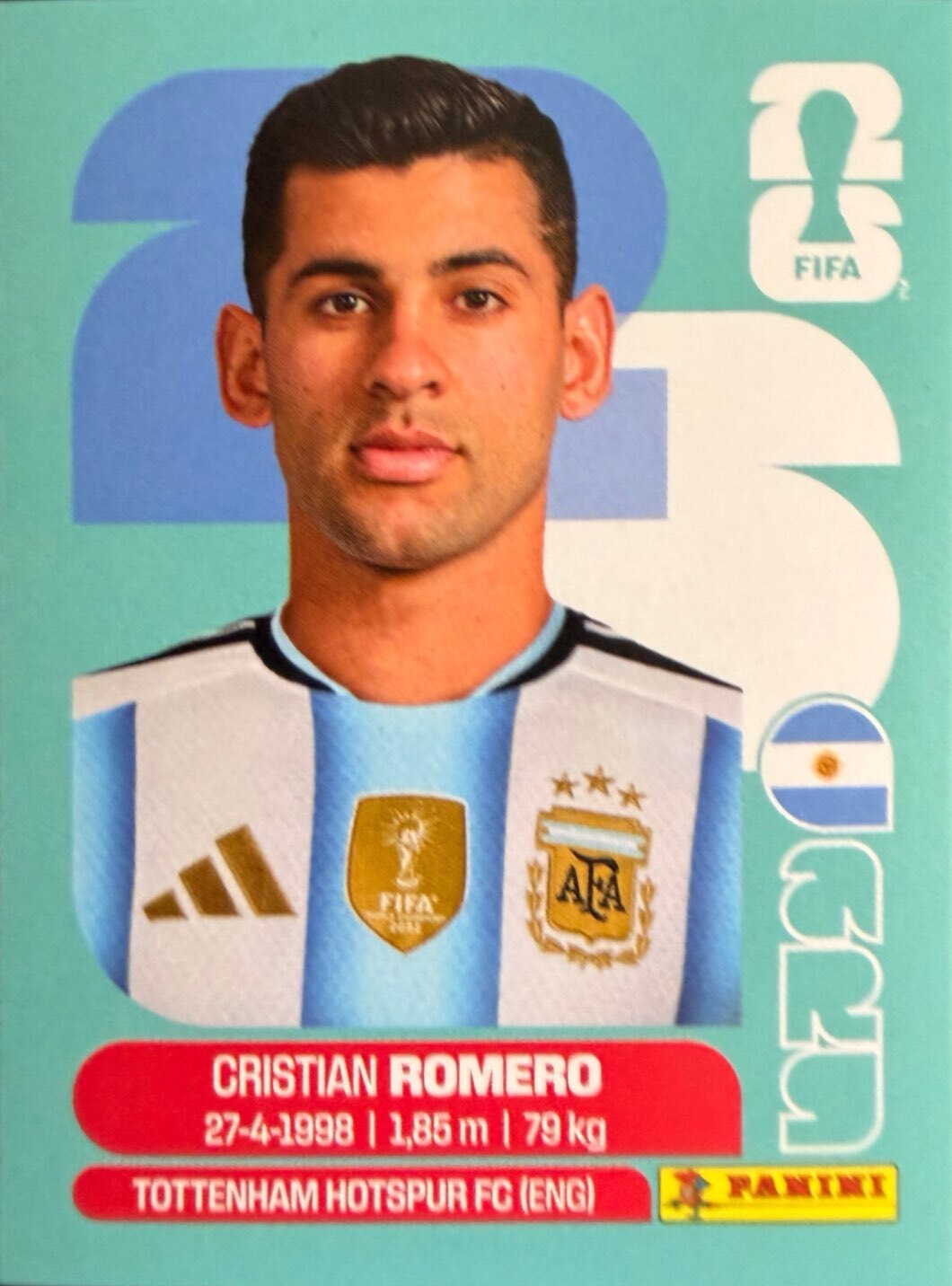 World Cup 2026 Panini - Scegli figurina da - ARG a FWC