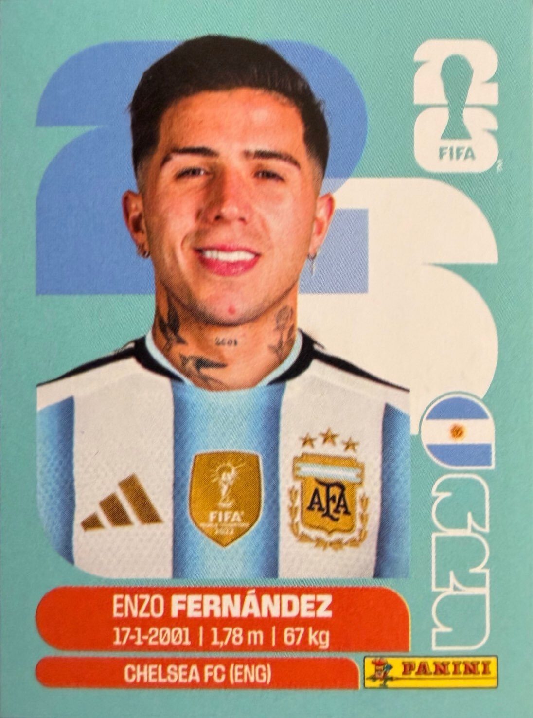 World Cup 2026 Panini - Scegli figurina da - ARG a FWC