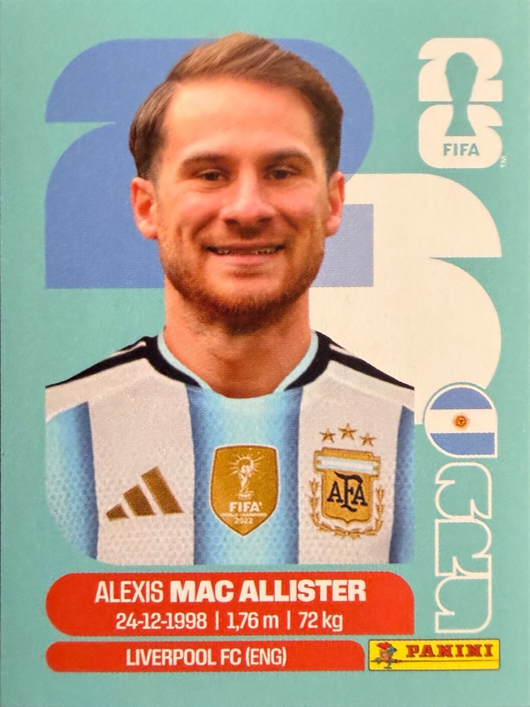 World Cup 2026 Panini - Scegli figurina da - ARG a FWC