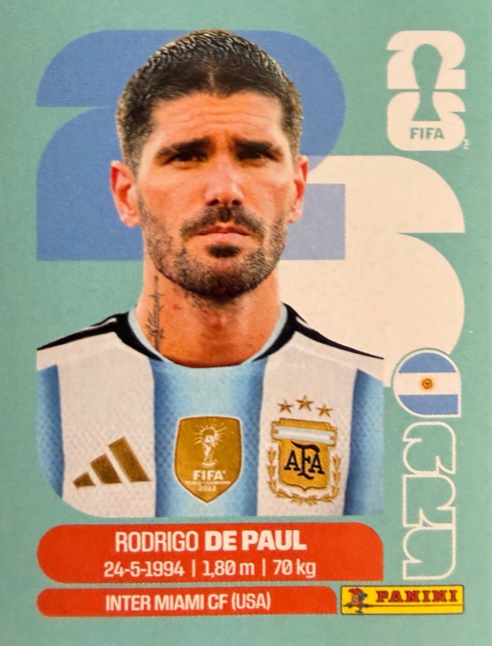 World Cup 2026 Panini - Scegli figurina da - ARG a FWC