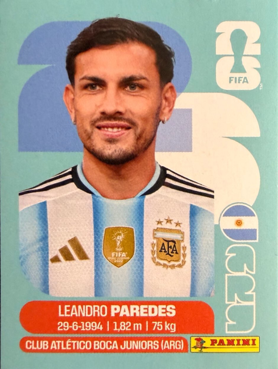 World Cup 2026 Panini - Scegli figurina da - ARG a FWC