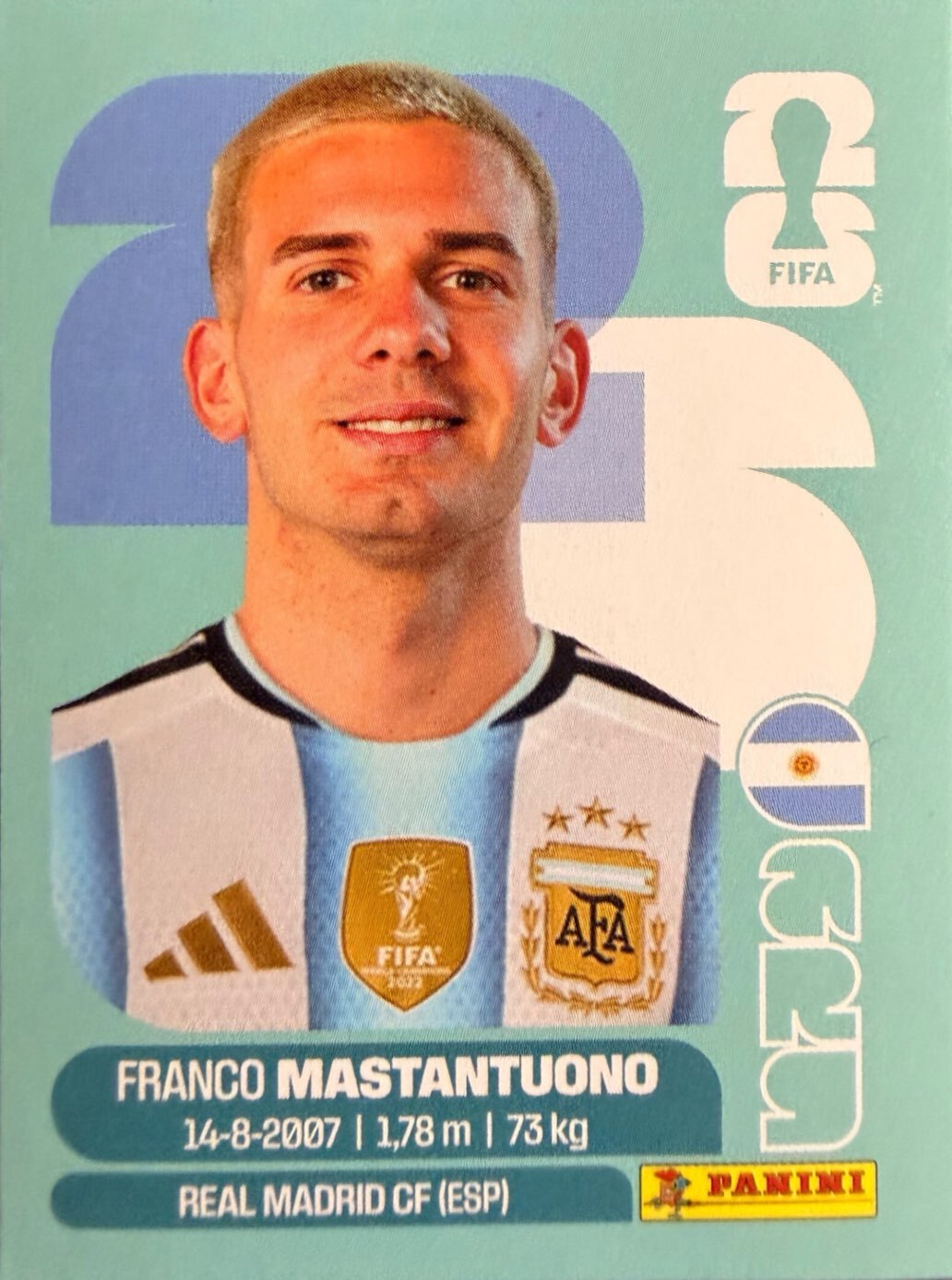 World Cup 2026 Panini - Scegli figurina da - ARG a FWC