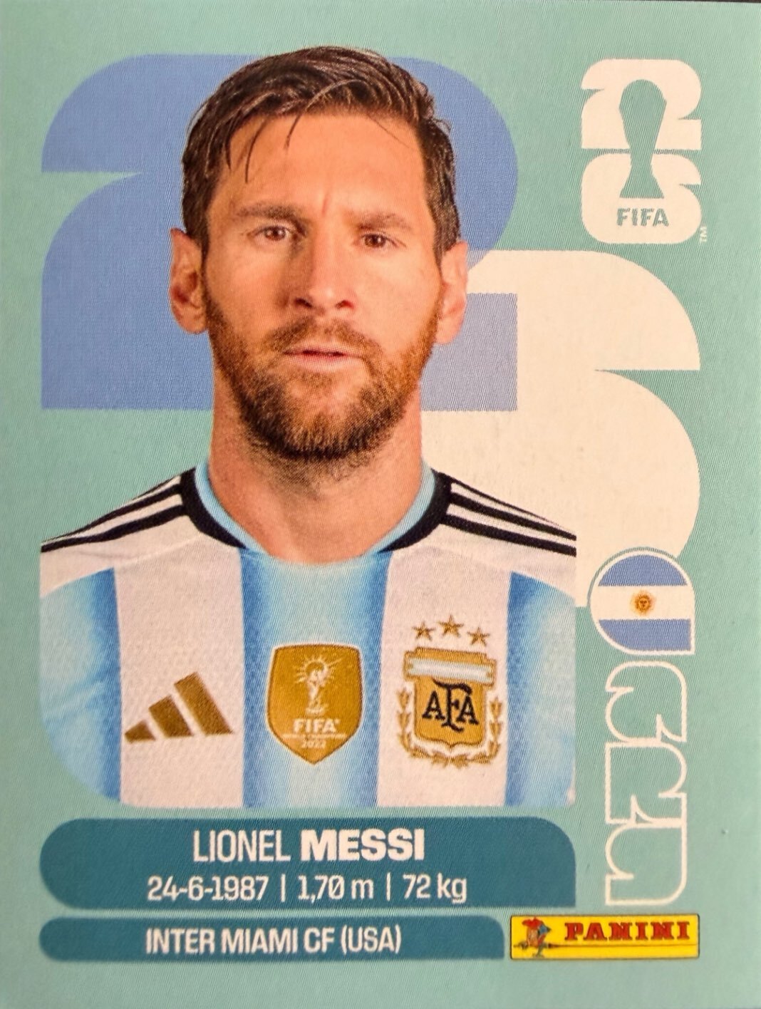 World Cup 2026 Panini - Scegli figurina da - ARG a FWC