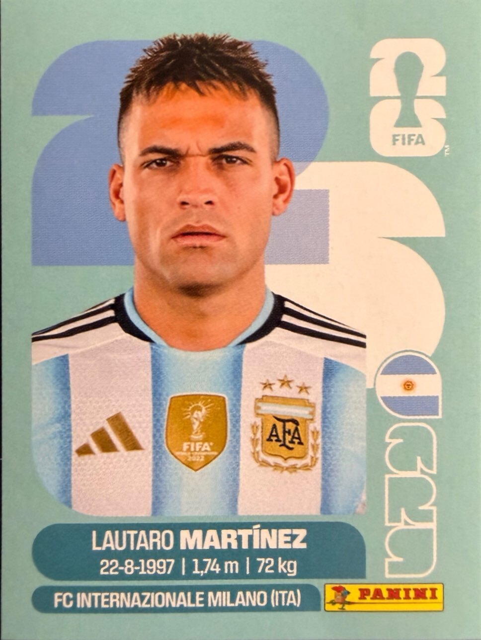 World Cup 2026 Panini - Scegli figurina da - ARG a FWC