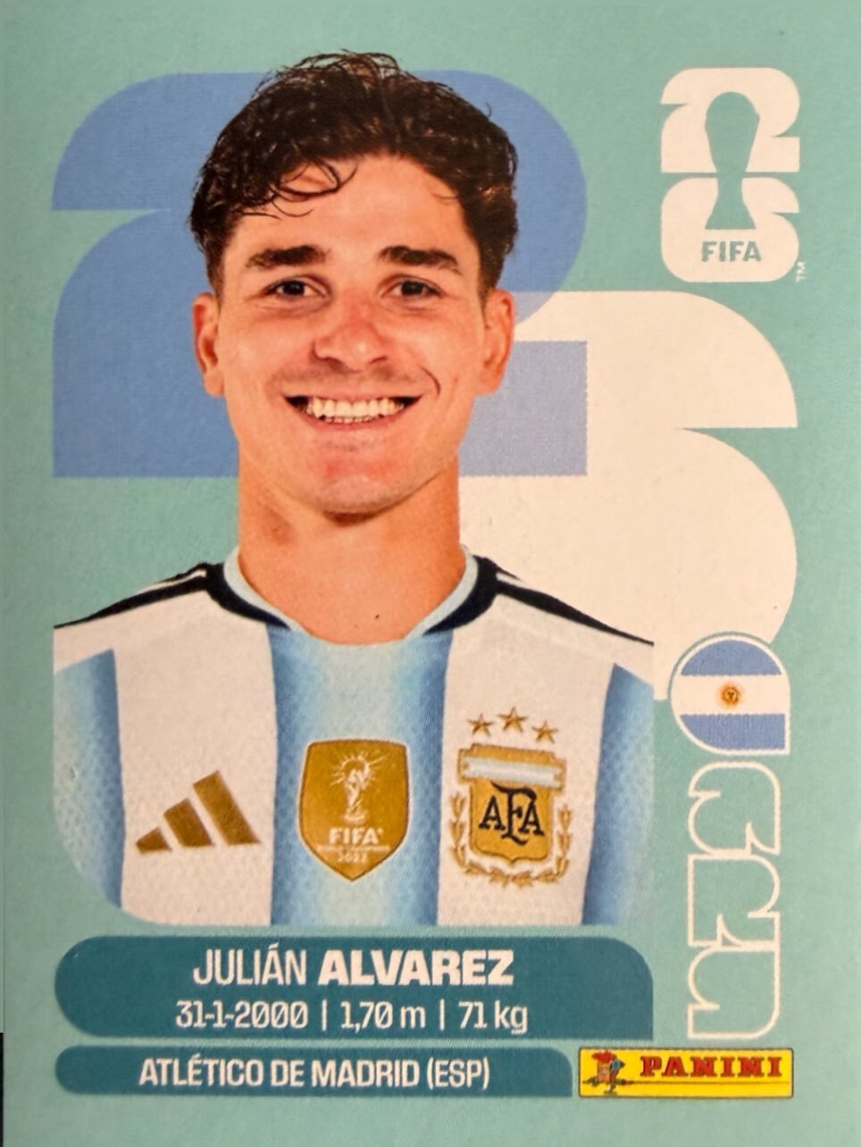 World Cup 2026 Panini - Scegli figurina da - ARG a FWC