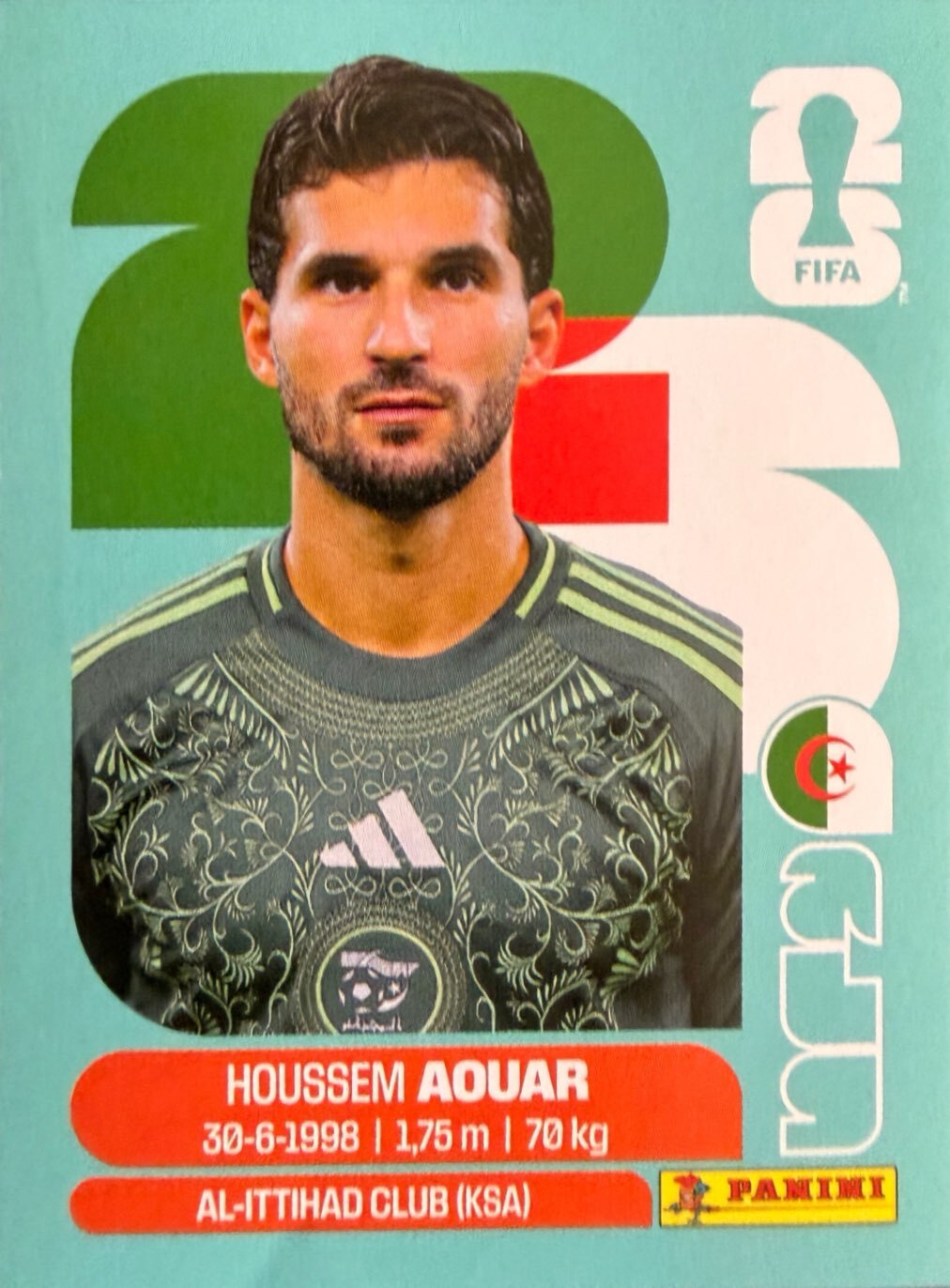 World Cup 2026 Panini - Scegli figurina da - ARG a FWC
