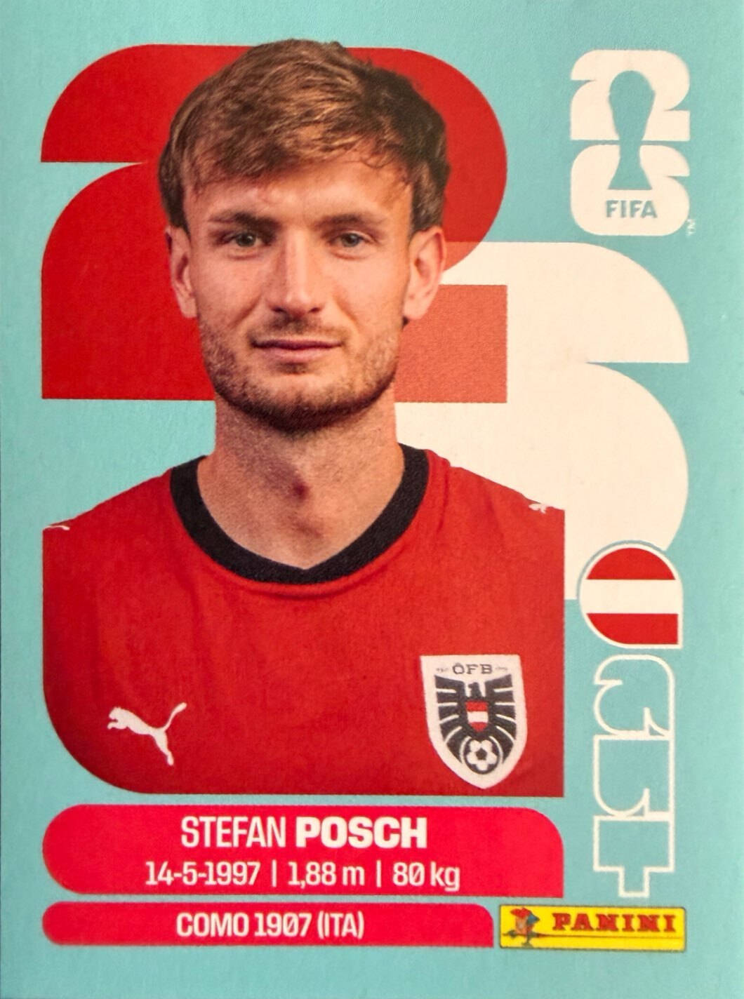 World Cup 2026 Panini - Scegli figurina da - ARG a FWC
