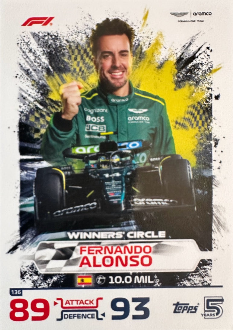 Turbo Attax 2024 Formula 1 Topps Scegli Card 115-214