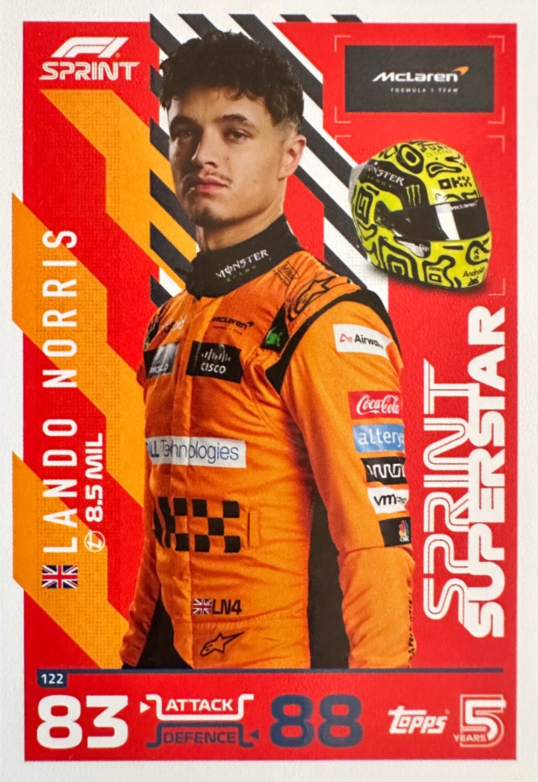 Turbo Attax 2024 Formula 1 Topps Scegli Card 115-214