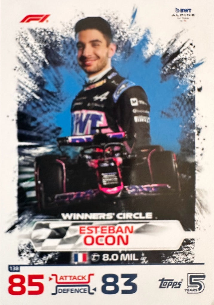 Turbo Attax 2024 Formula 1 Topps Scegli Card 115-214