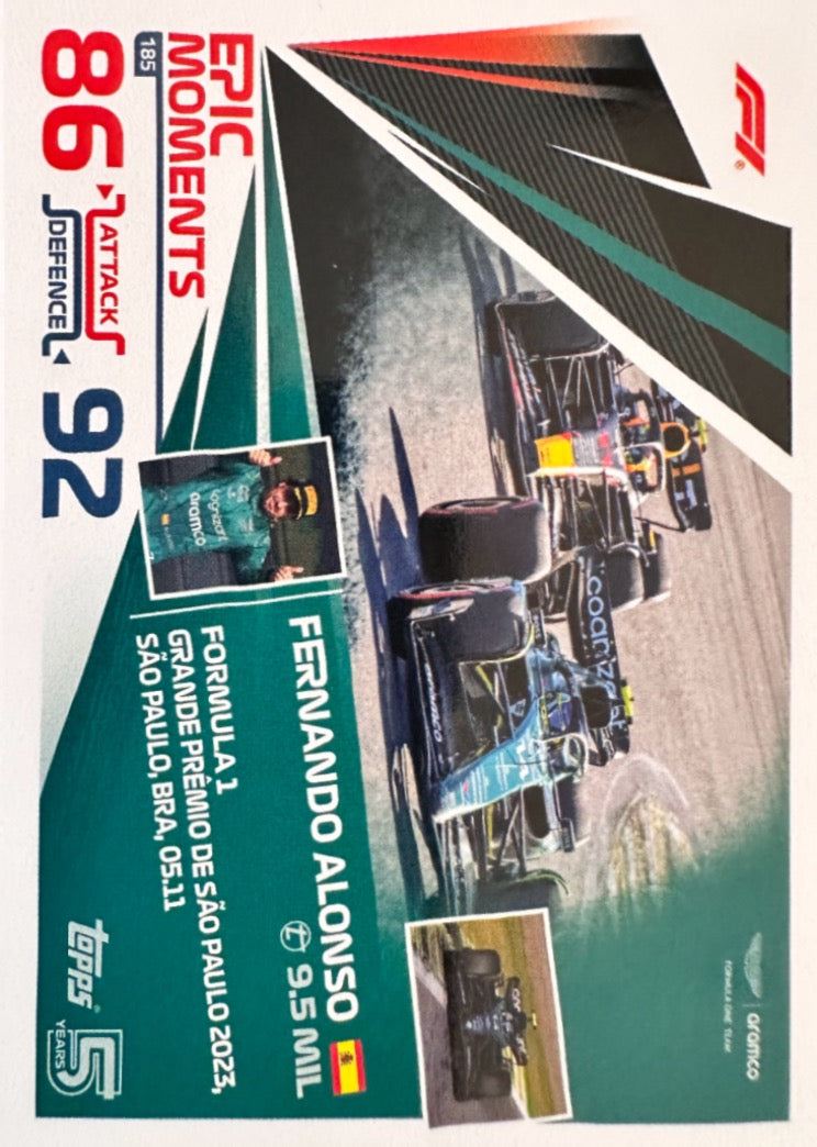 Turbo Attax 2024 Formula 1 Topps Scegli Card 115-214