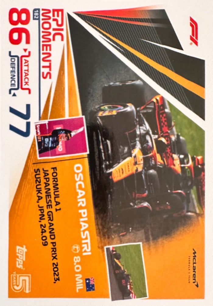 Turbo Attax 2024 Formula 1 Topps Scegli Card 115-214