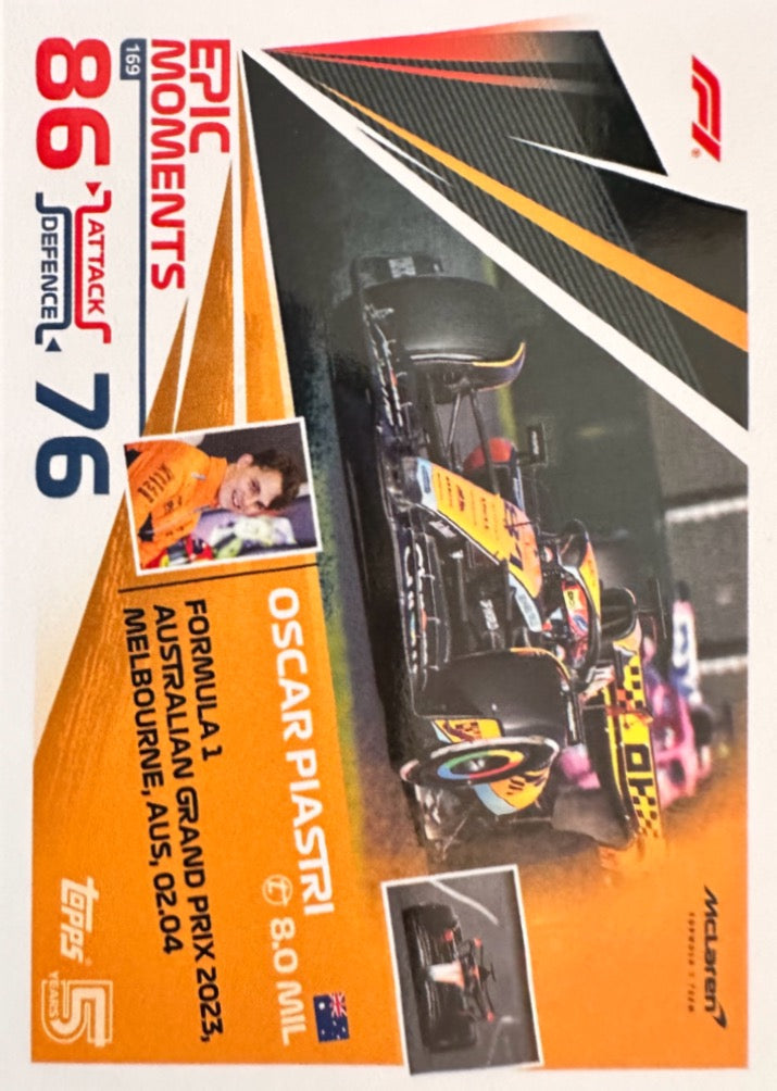 Turbo Attax 2024 Formula 1 Topps Scegli Card 115-214