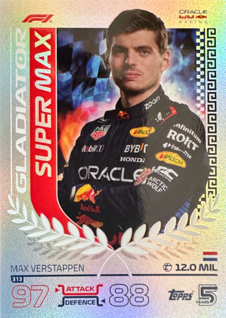 Turbo Attax 2024 Formula 1 Topps Scegli Gladiator Legend 100 Club