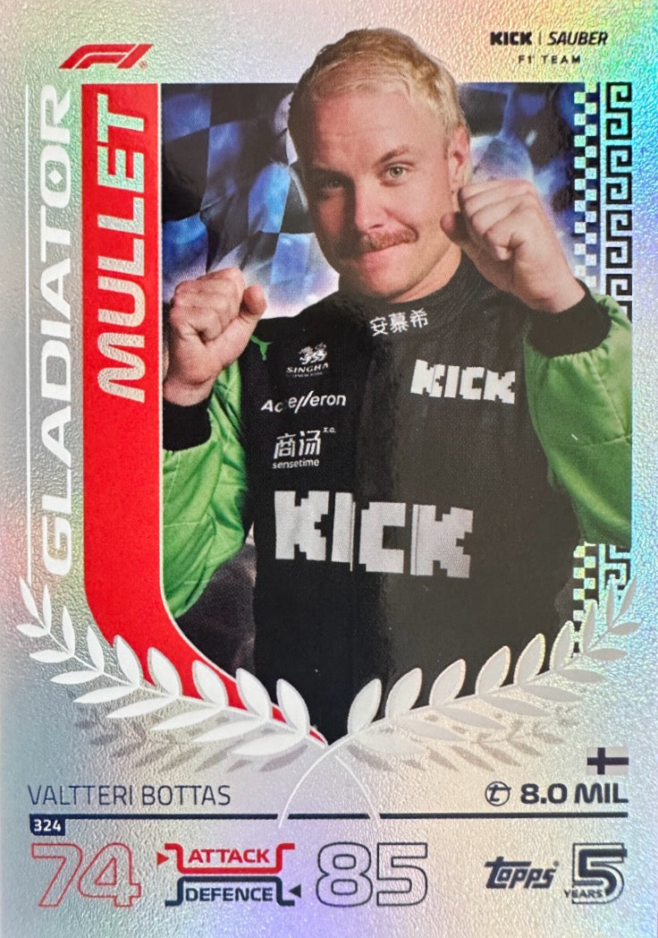 Turbo Attax 2024 Formula 1 Topps Scegli Gladiator Legend 100 Club