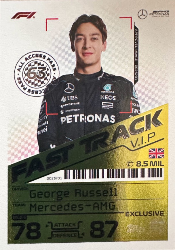 Turbo Attax 2024 Formula 1 Topps Scegli Limited Edition LE9-LE24