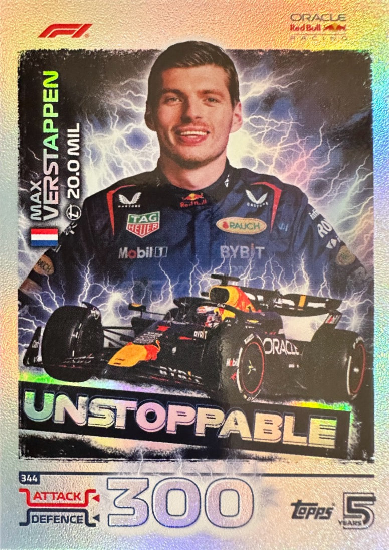 Turbo Attax 2024 Formula 1 Topps Scegli Gladiator Legend 100 Club