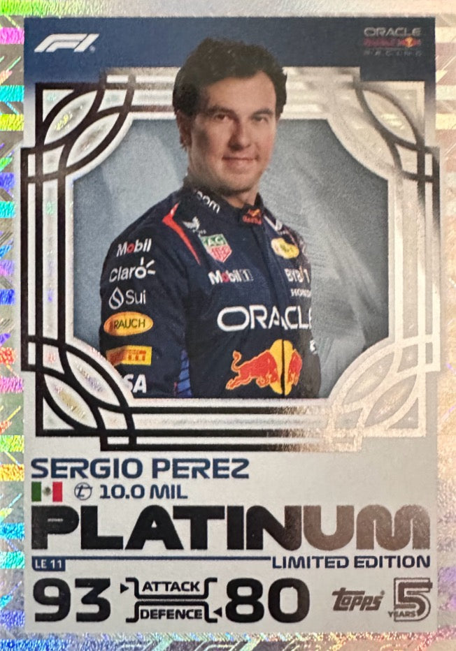 Turbo Attax 2024 Formula 1 Topps Scegli Limited Edition LE9-LE24