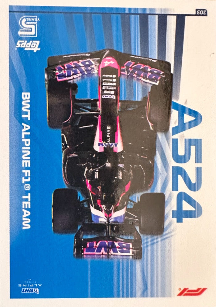 Turbo Attax 2024 Formula 1 Topps Scegli Card 115-214