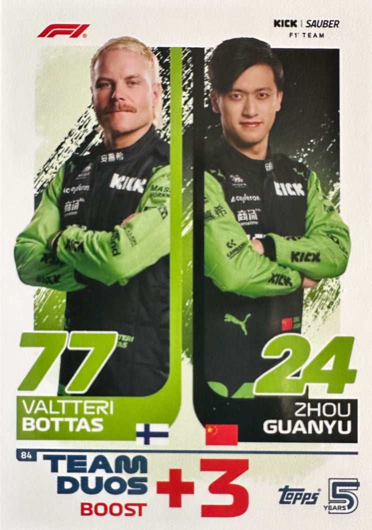 Turbo Attax 2024 Formula 1 Topps Scegli Card 1-114