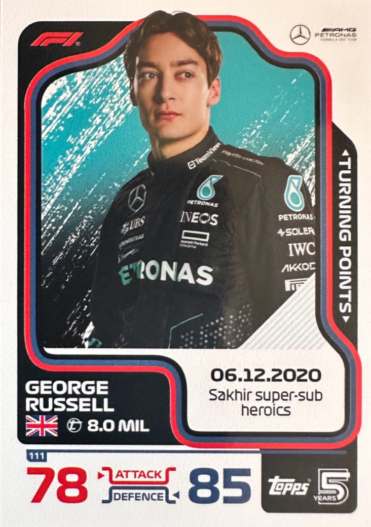 Turbo Attax 2024 Formula 1 Topps Scegli Card 1-114