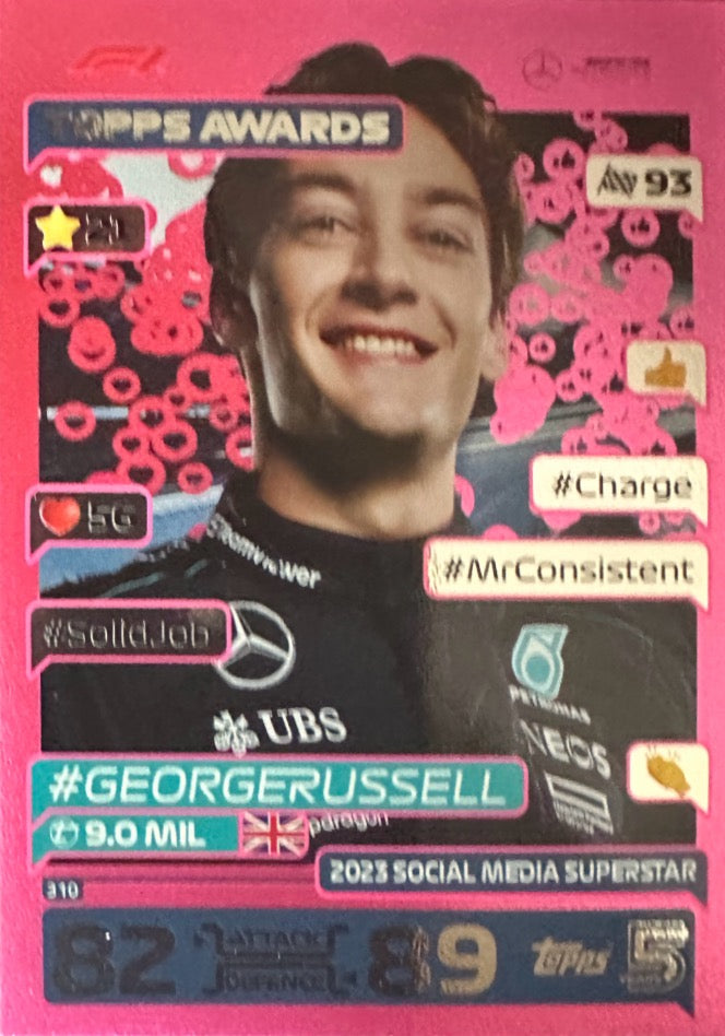 Turbo Attax 2024 Formula 1 Topps Scegli Card Parallele  Pink