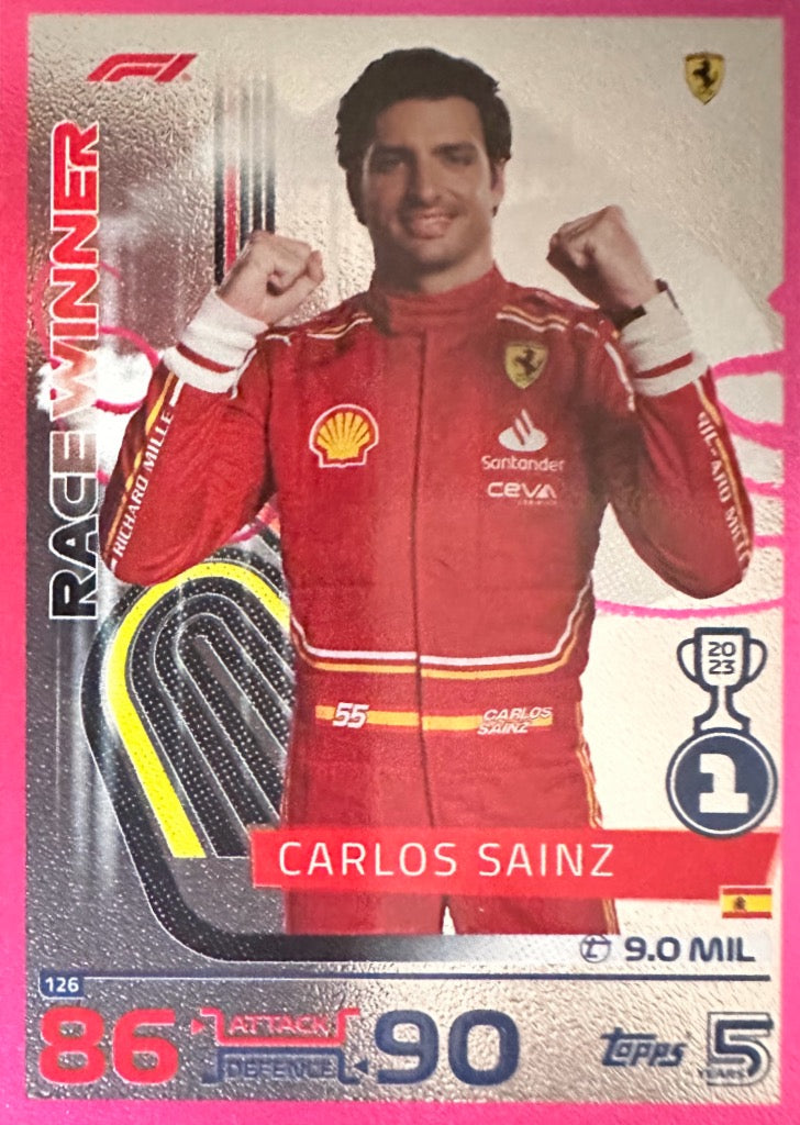 Turbo Attax 2024 Formula 1 Topps Scegli Card Parallele  Pink