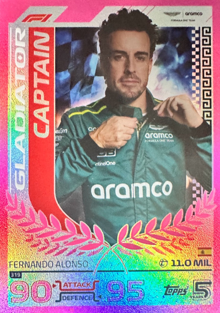 Turbo Attax 2024 Formula 1 Topps Scegli Card Parallele  Pink