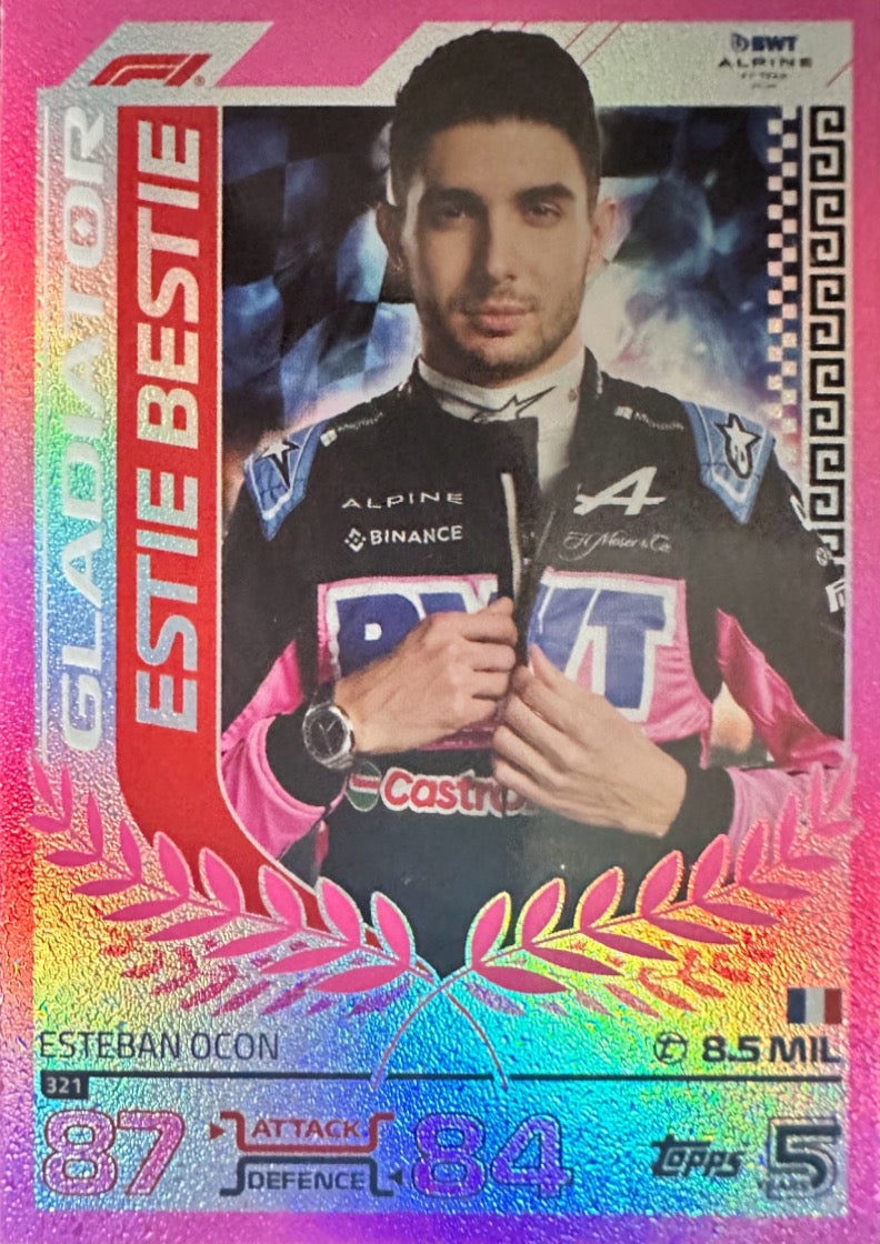 Turbo Attax 2024 Formula 1 Topps Scegli Card Parallele  Pink