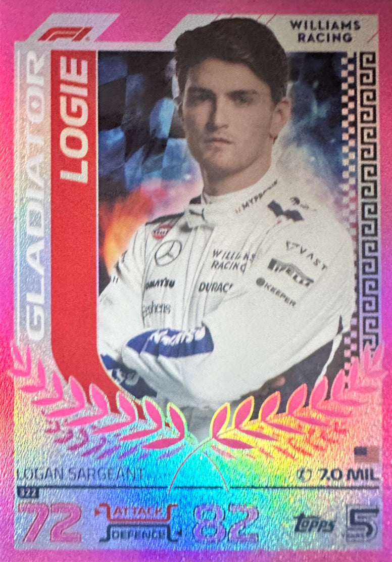 Turbo Attax 2024 Formula 1 Topps Scegli Card Parallele  Pink