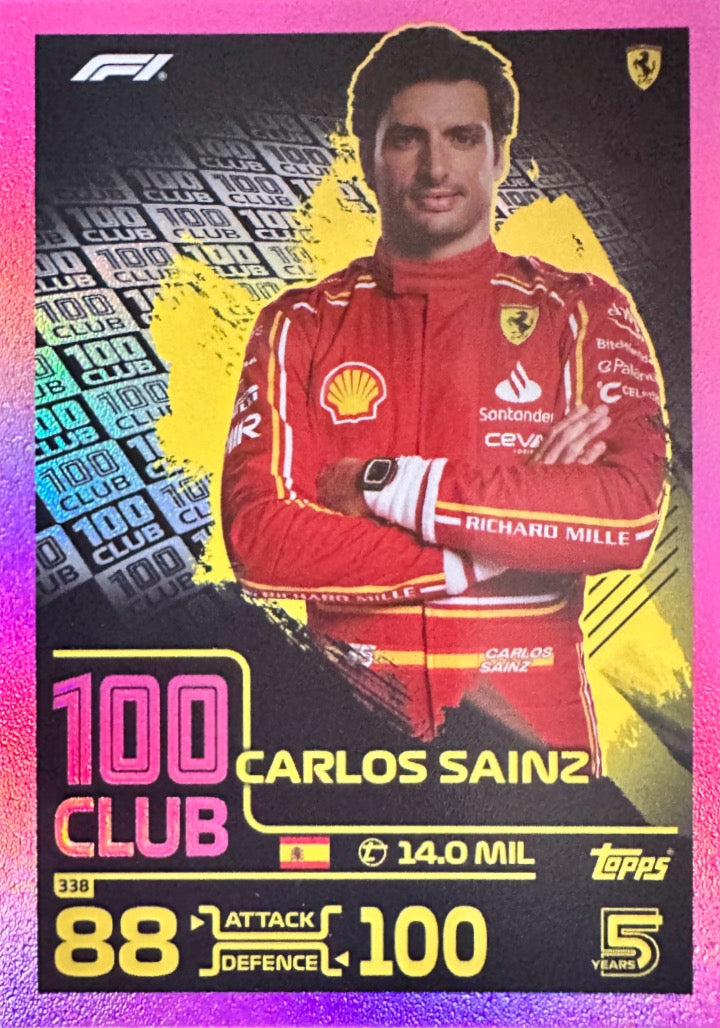 Turbo Attax 2024 Formula 1 Topps Scegli Card Parallele  Pink