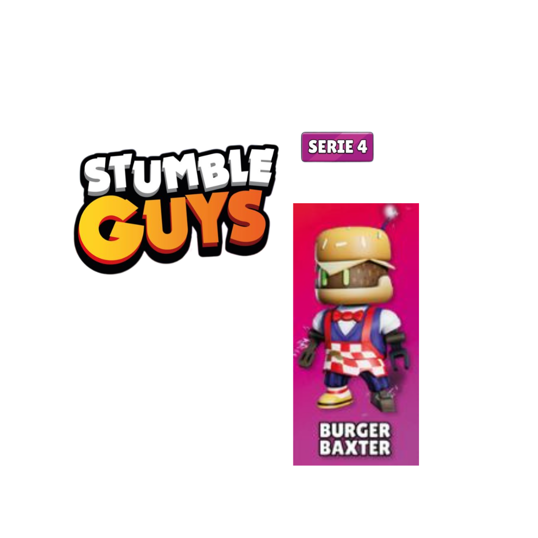 Stumble Guys 3D Mini Figures Serie 4 - Scegli Personaggio