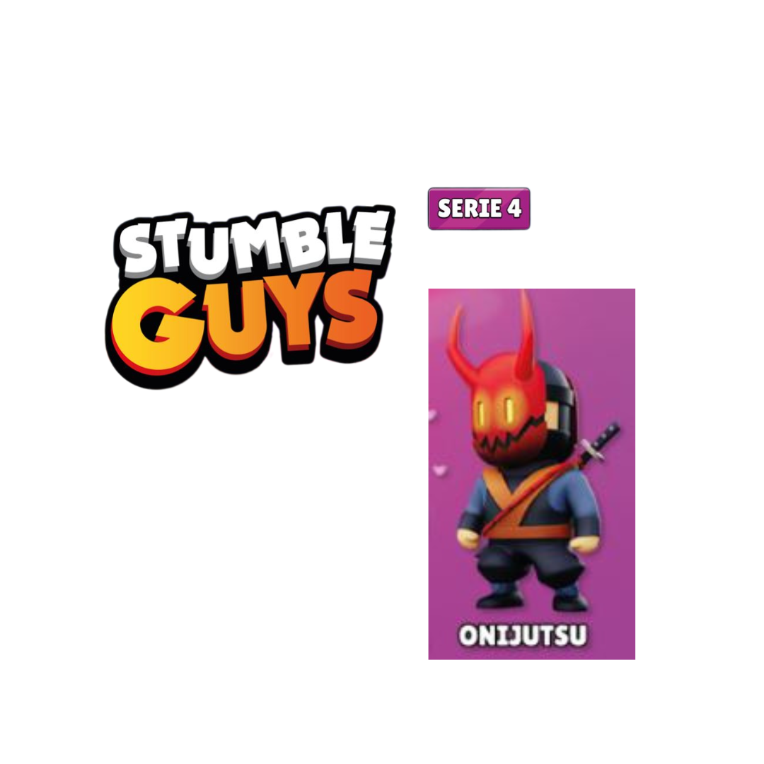 Stumble Guys 3D Mini Figures Serie 4 - Scegli Personaggio