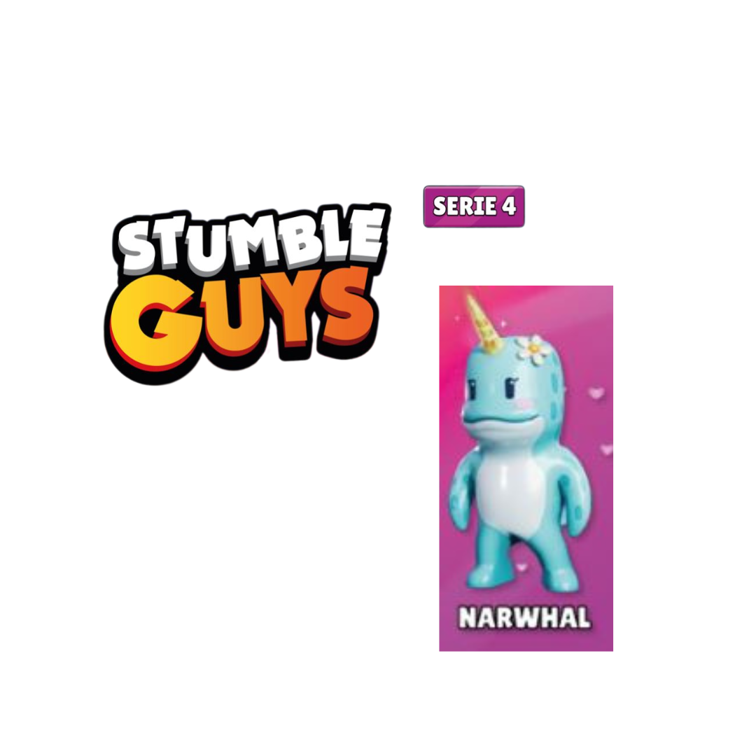 Stumble Guys 3D Mini Figures Serie 4 - Scegli Personaggio