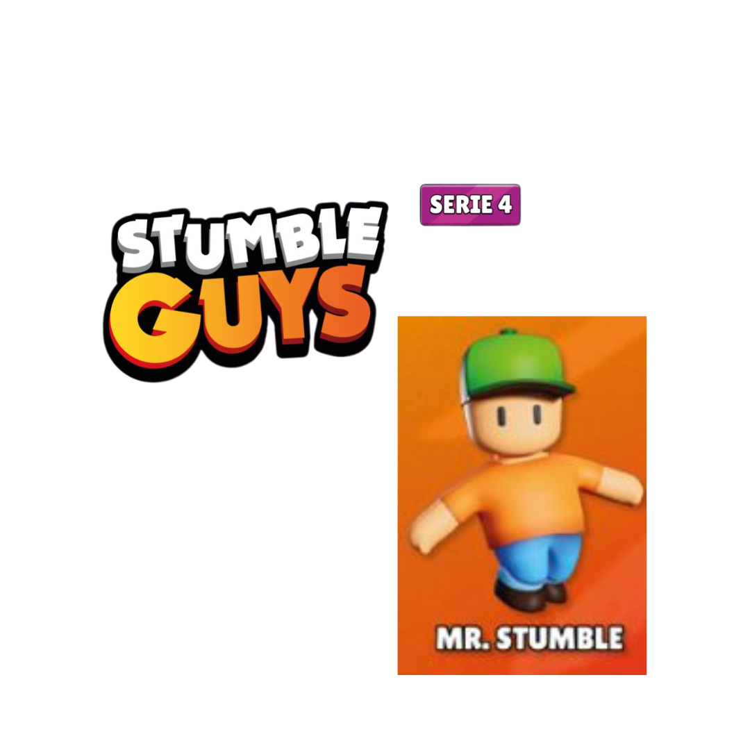 Stumble Guys 3D Mini Figures Serie 4 - Scegli Personaggio