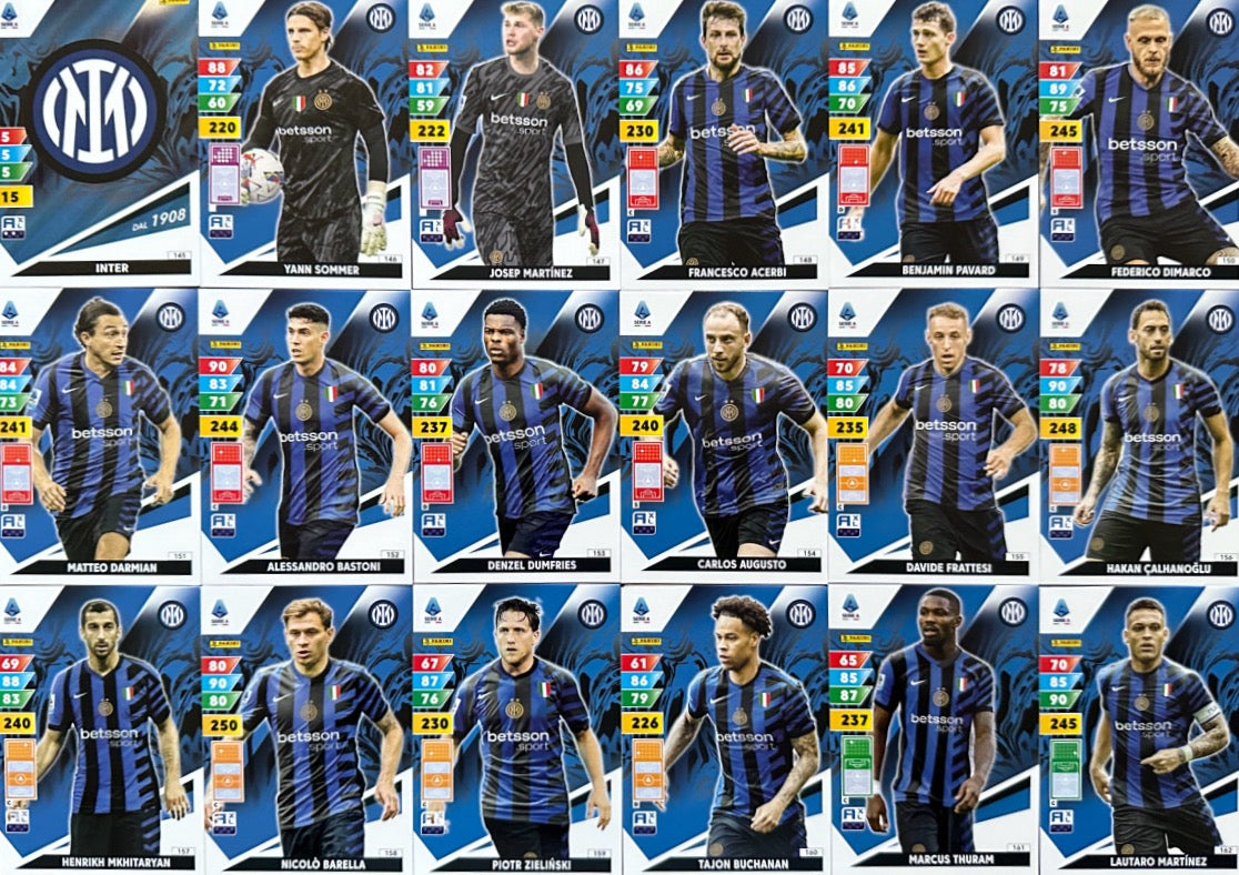 Adrenalyn XL 2024/25 2024-2025 - Scegli Squadra Completa Juventus Inter Milan