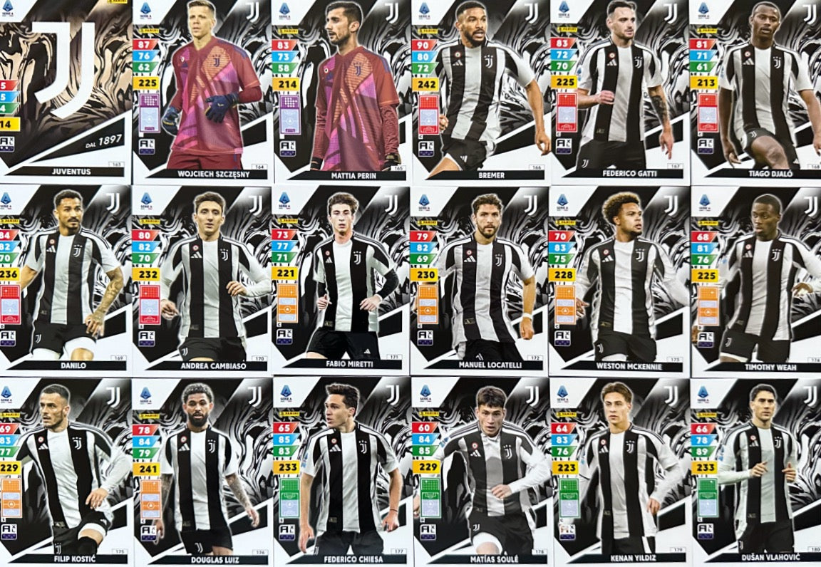 Adrenalyn XL 2024/25 2024-2025 - Scegli Squadra Completa Juventus Inter Milan