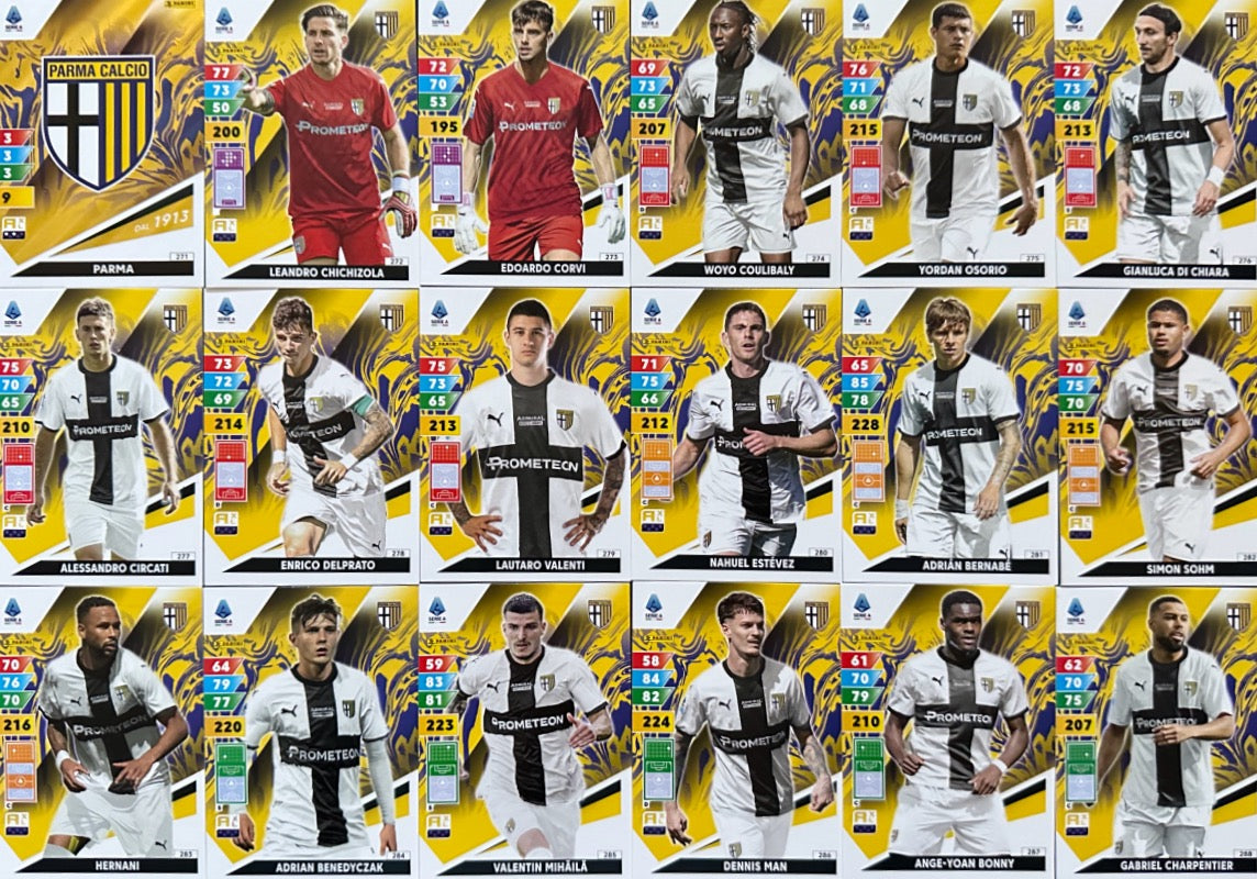 Adrenalyn XL 2024/25 2024-2025 - Scegli Squadra Completa Juventus Inter Milan