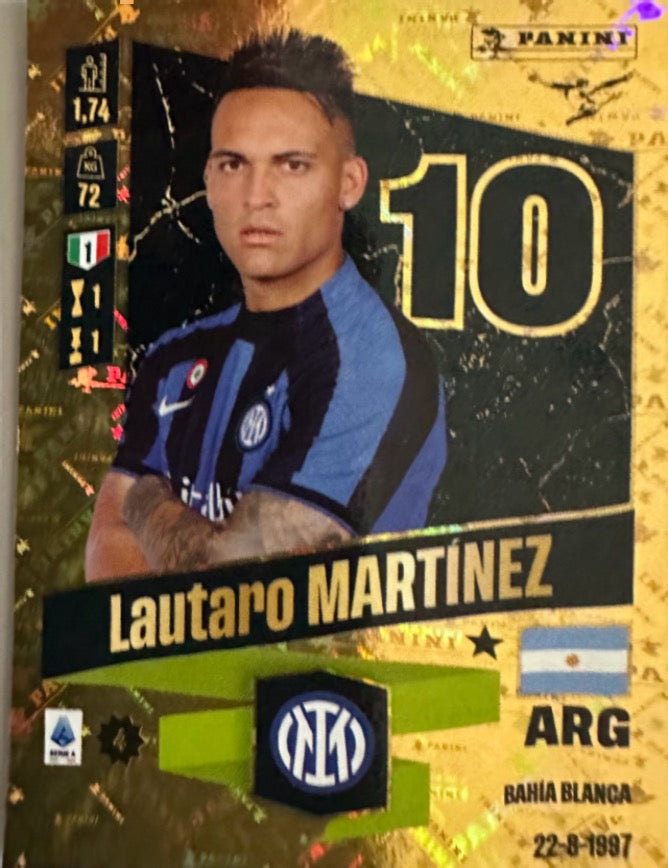 Calciatori panini 2022/23 - Scegli figurina Gold Variant