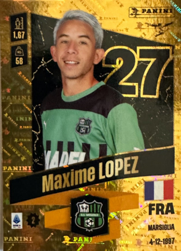 Calciatori panini 2022/23 - Scegli figurina Gold Variant