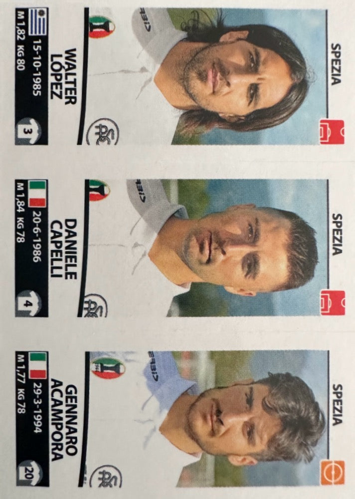 Calciatori panini 2017/18 - Scegli figurina Da 701 a 729 C1-C25 F1-F12