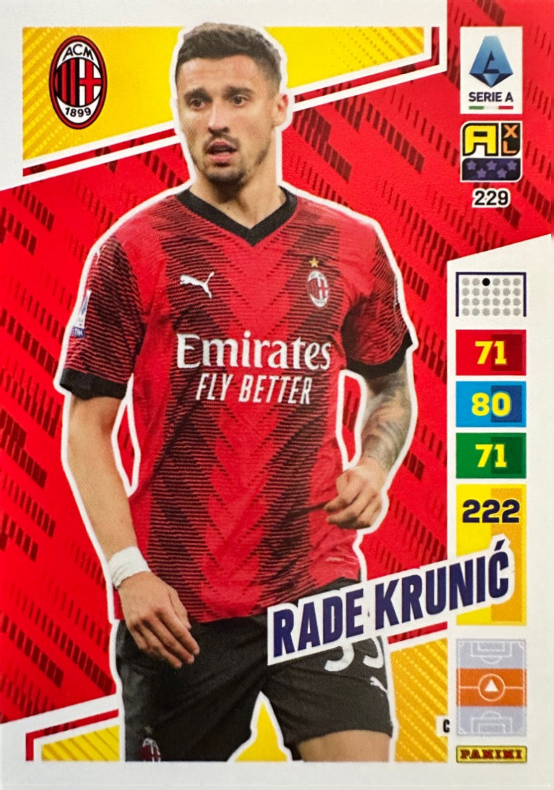 Adrenalyn Calciatori panini 2023/24 - Scegli Card Da 201 a 300