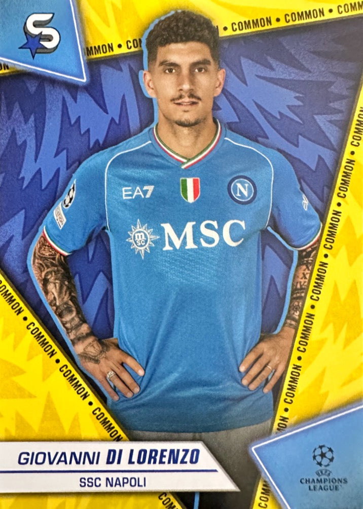 Superstars Champions League 2023/24 Topps - Scegli Common Yellow Da 101 a 200