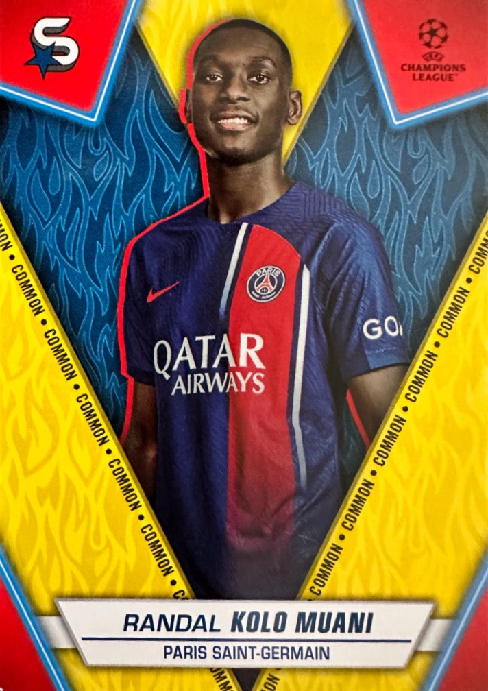 Superstars Champions League 2023/24 Topps - Scegli Common Yellow Da 101 a 200