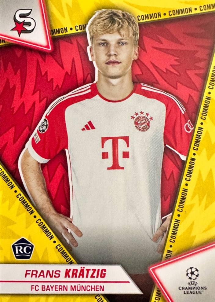 Superstars Champions League 2023/24 Topps - Scegli Common Yellow Da 101 a 200