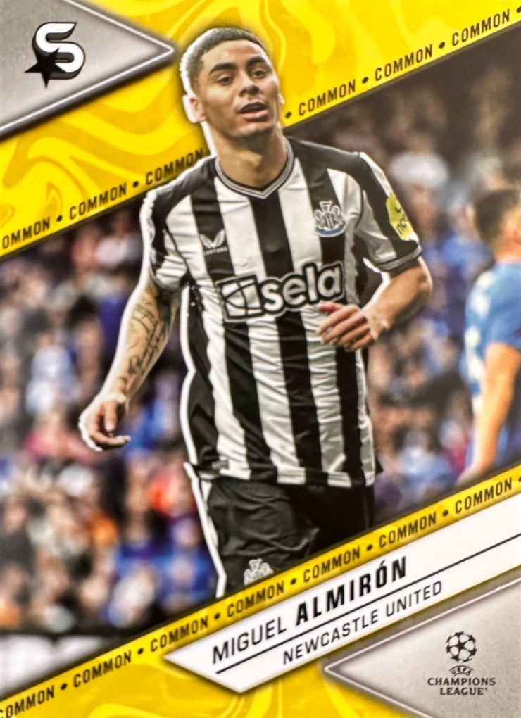 Superstars Champions League 2023/24 Topps - Scegli Common Yellow  Azione 101-200