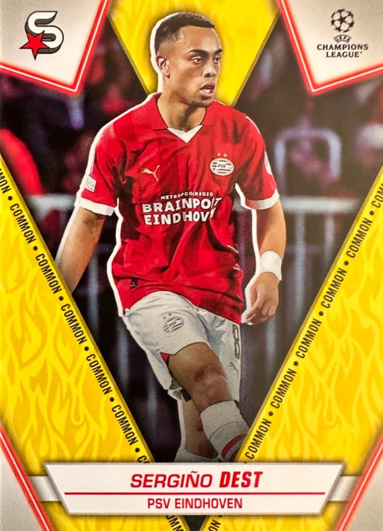 Superstars Champions League 2023/24 Topps - Scegli Common Yellow  Azione 101-200